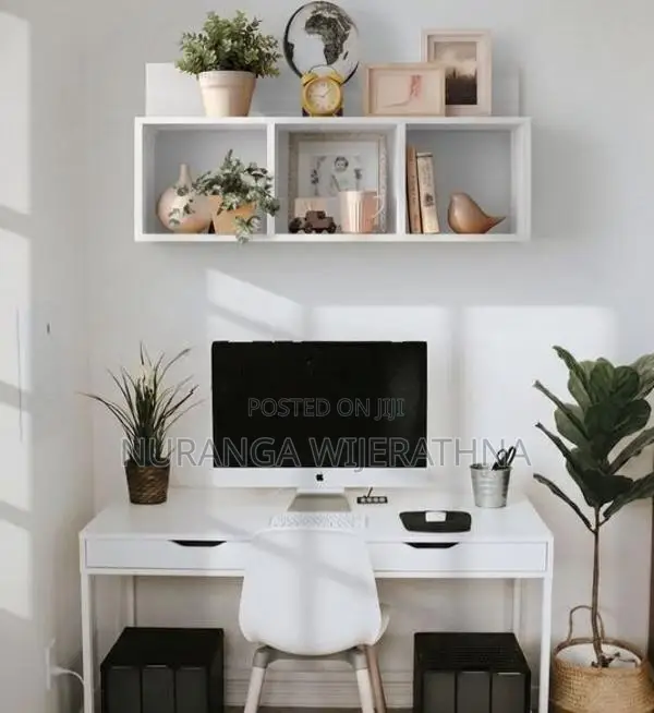 Wooden Floating Storage Shelf