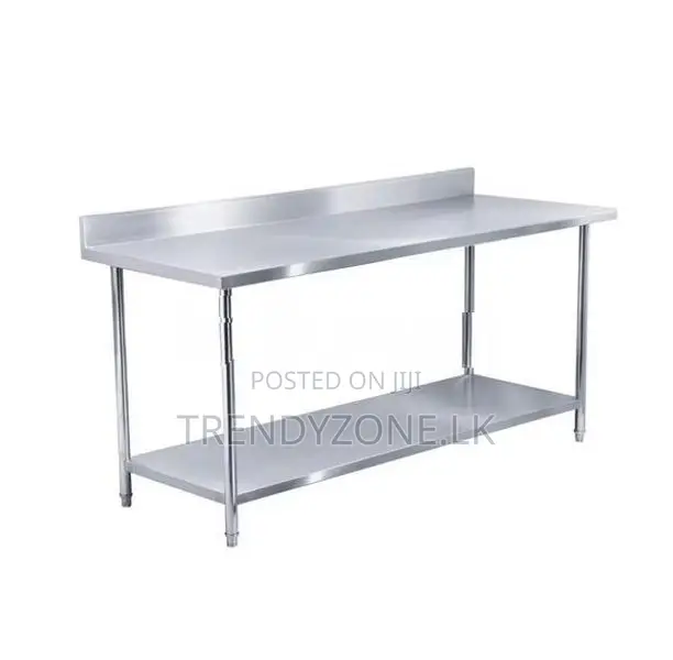 Working Table With Back-Splash 1000*700mm