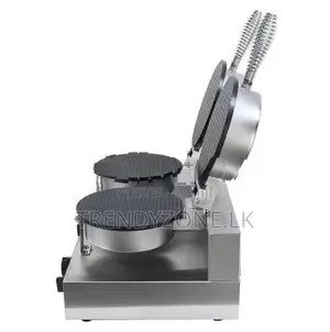Industrial Electric Double Ice Cone Waffle Maker