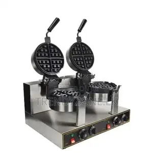 Industrial Rotary Waffle Maker - Double