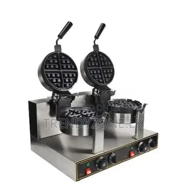 Industrial Rotary Waffle Maker - Double