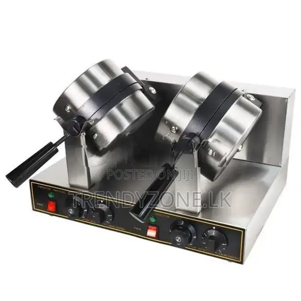 Industrial Rotary Waffle Maker - Double