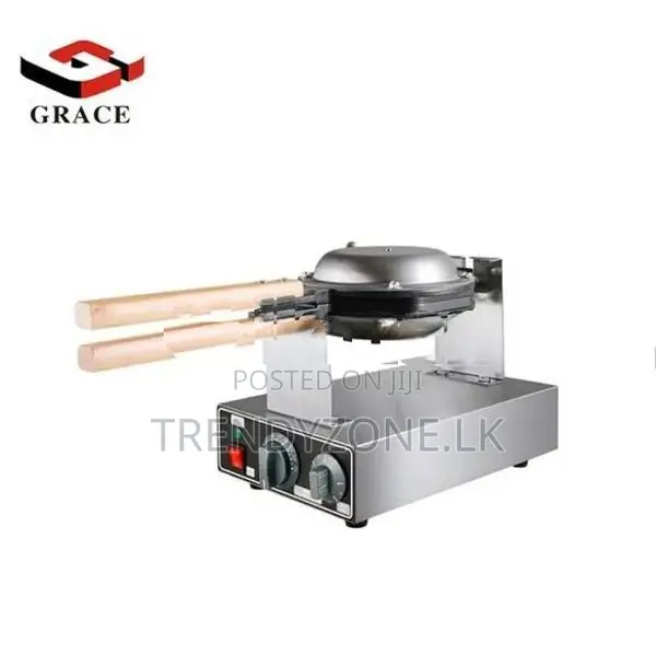 Industrial Non-Stick Single Bubble Waffle Cone Maker