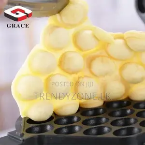 Industrial Non-Stick Single Bubble Waffle Cone Maker