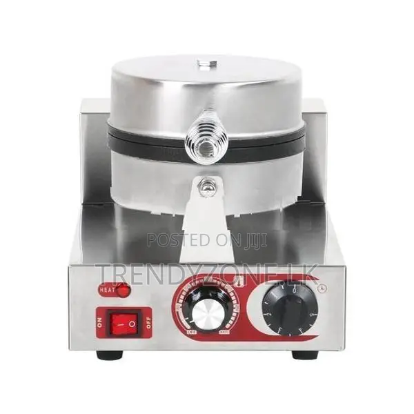 Industrial Heart Shape Round Waffle Baker