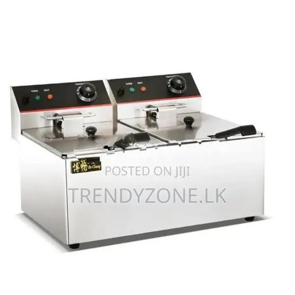Industrial Electric Deep Fryer 13L Double
