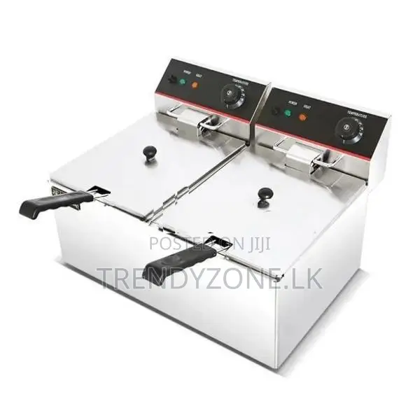 Industrial Electric Deep Fryer 13L Double