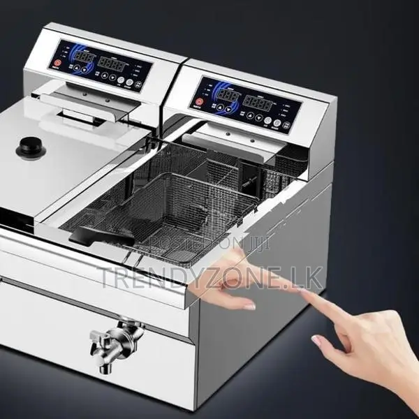Industrial Electric Deep Fryer 10L Double (High Quality Touch)