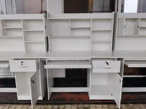 Modern 4x2 Ft Smart Space White Hi-Rack Study Table