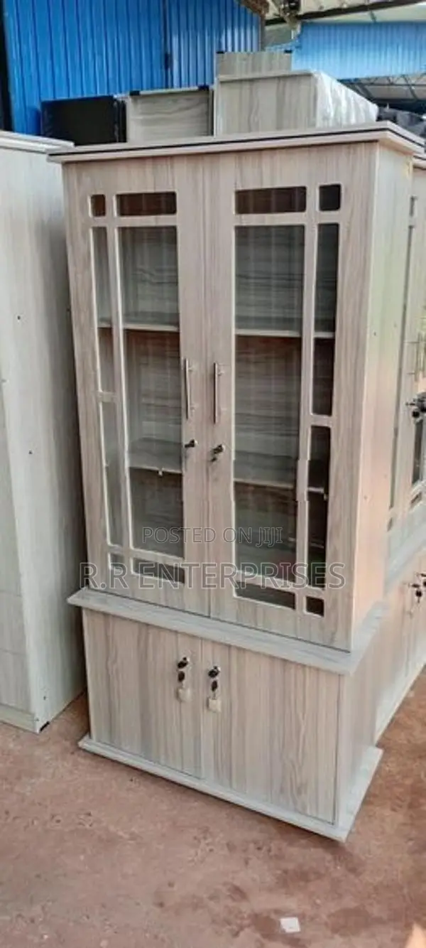 New 2 Door Display Cupboard 12mm