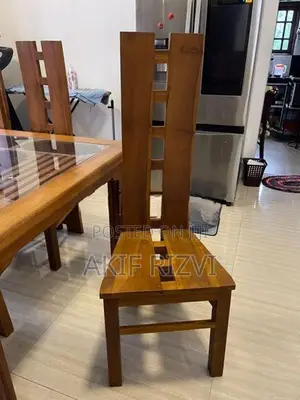 Teak 10x Chairs Dining Table