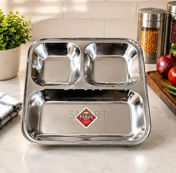 Stainless Steel Dinner Plate (small)