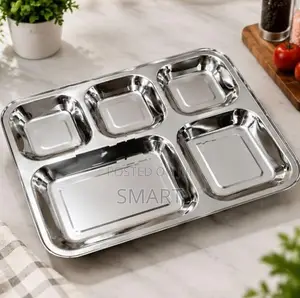 Stainless Steel Dinner Plate (Large)
