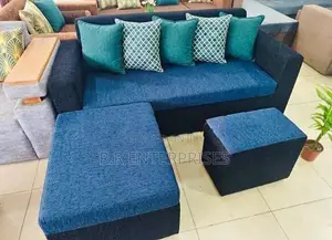 HQ Colour Bed Sofa Set with Stool Pillow