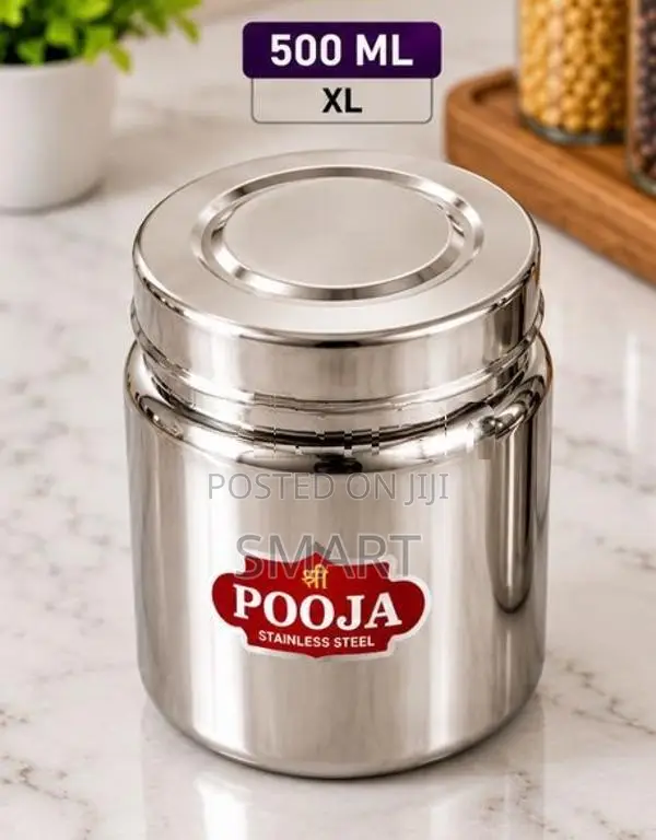 Stainless Steel Burni Dappa 500ML (XL)