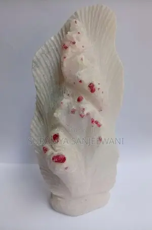 Natural Red Spinel Crystals in Calcite- 630g