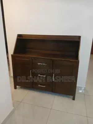 Wood Storage Cabinet