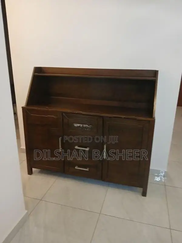 Wood Storage Cabinet