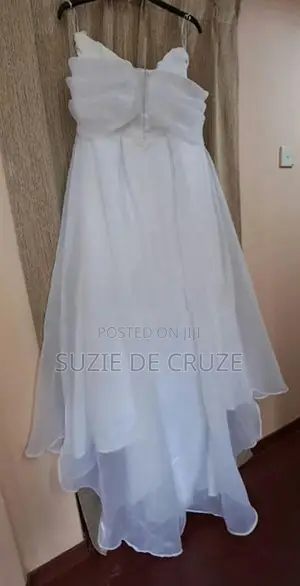 Custom-Made Off-Shoulder Bridal Gown