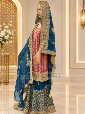 Pakistan Stye Lehenga Two Tone
