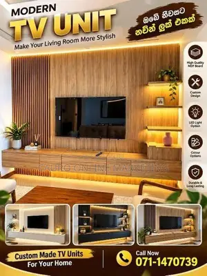 Cauro interior furniture cupboard bed tv unit