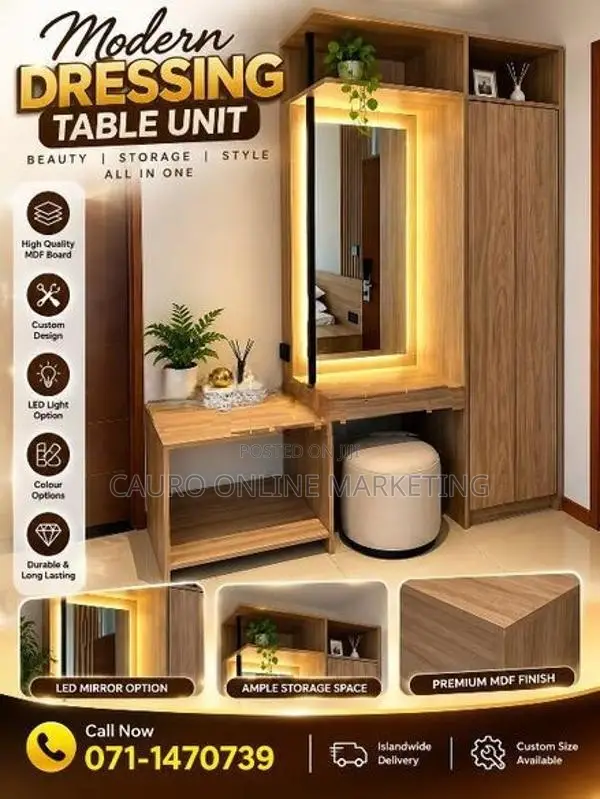 Cauro interior furniture cupboard bed tv unit