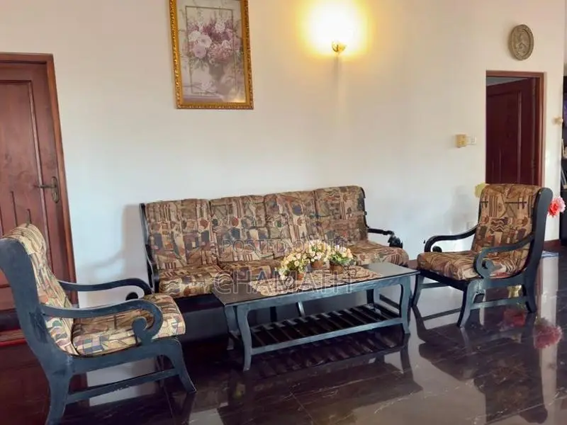 Elegant Six Seater Sofa Set With Coffee Table