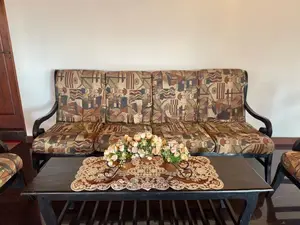 Elegant Six Seater Sofa Set With Coffee Table