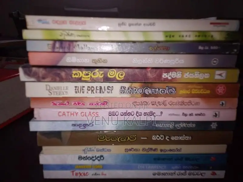 50 Sinhala Novels + 6 English