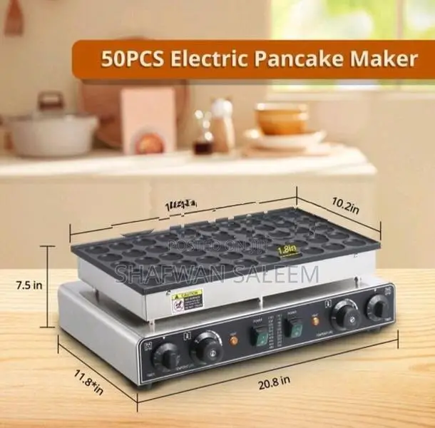 50 Holes Mini Pancake Griddle