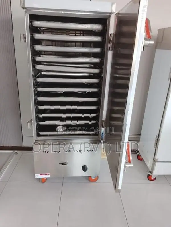 Brand new 12 tray gas rice steamer