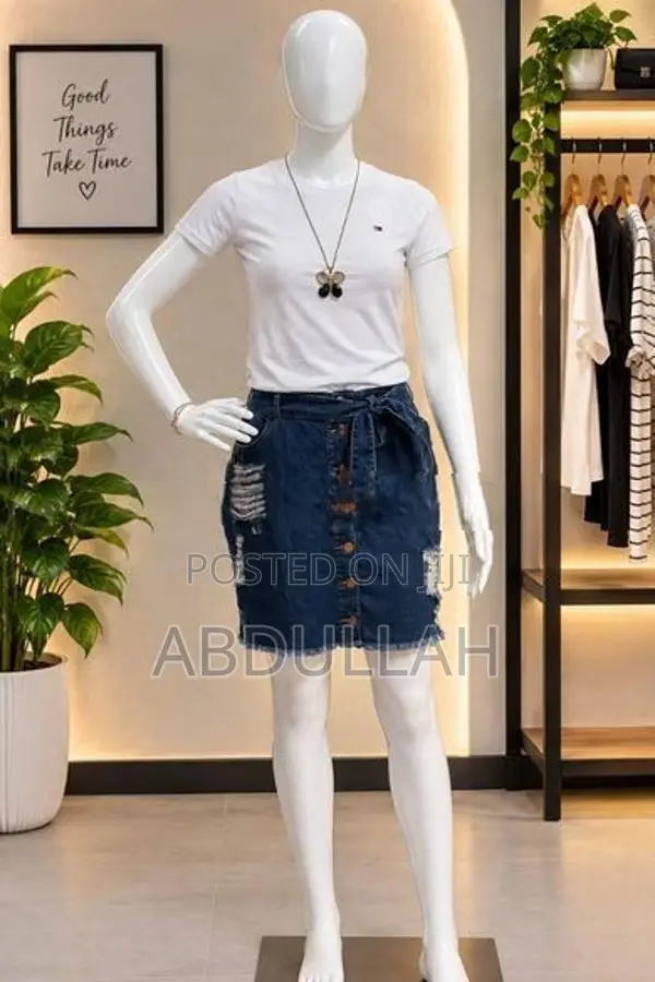 Denim Short Skirts