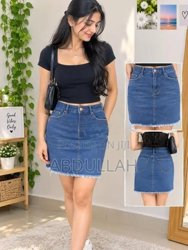 Denim Short Skirts