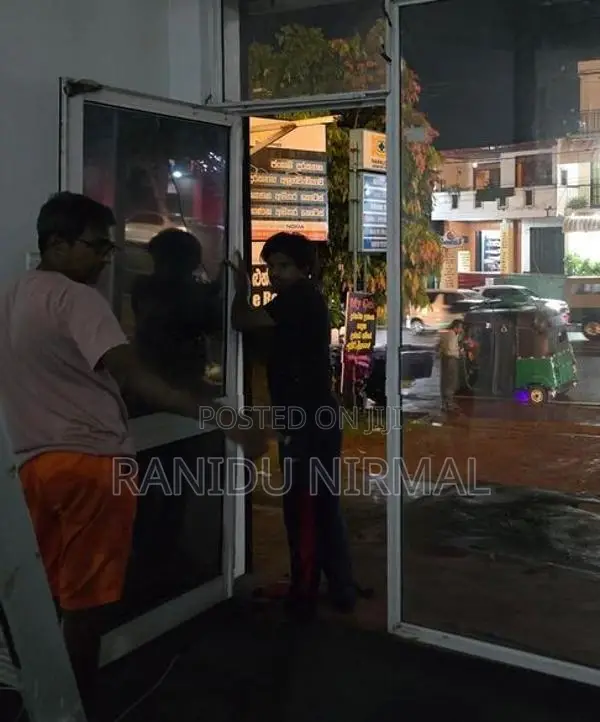 Aluminium Frame Glass Door