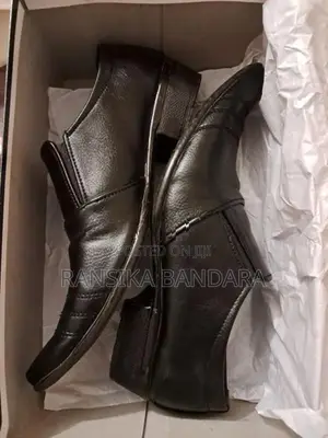 Men's Black Office Shoes