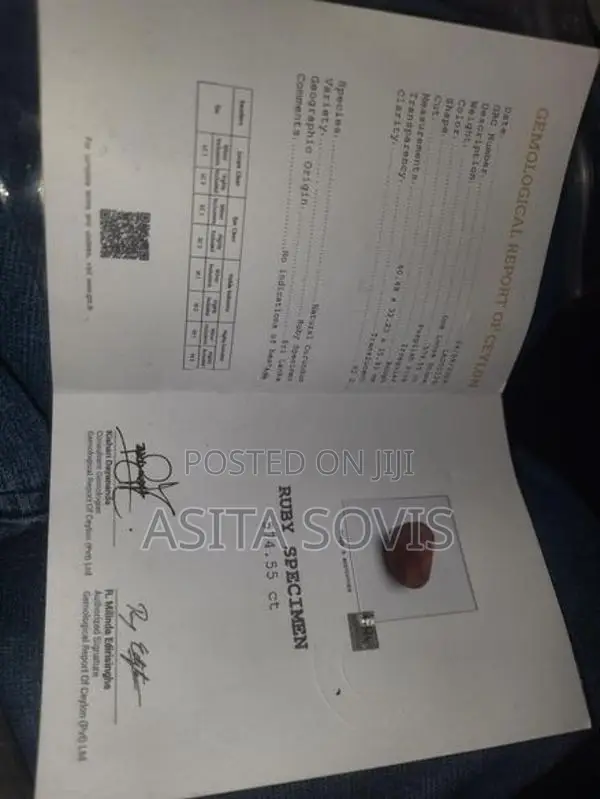 Natural Ruby 570ct Sri Lanka Stone