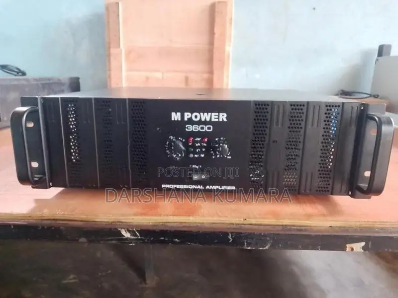 M Power 3600 Amplifier