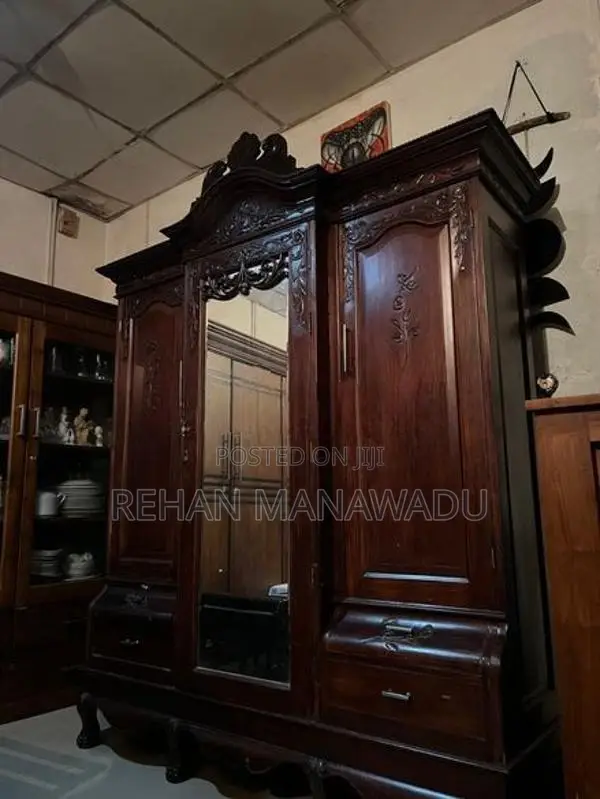 N.Porolis Fernando Antique Ceylonese Cupboard