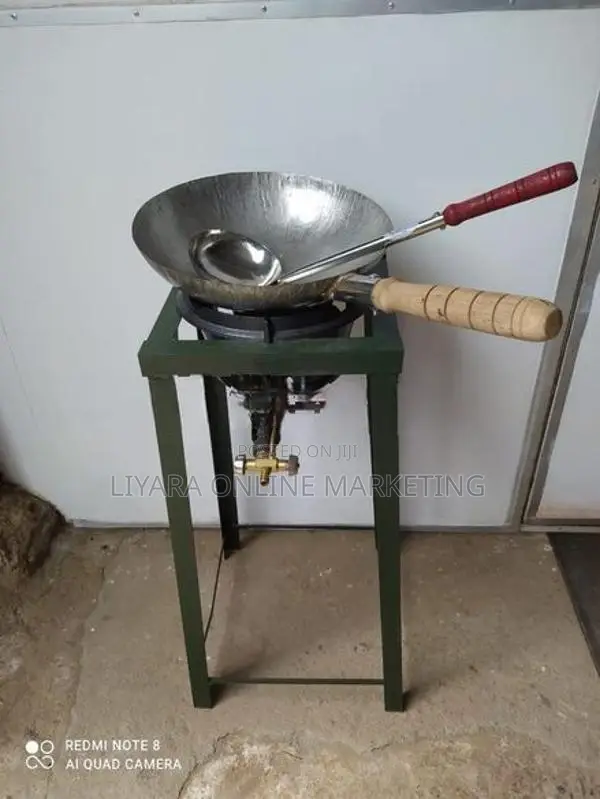 -Deep Frying Pan With Spoon (16’’)