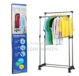 Double Pole Cloth Rack | Hanger