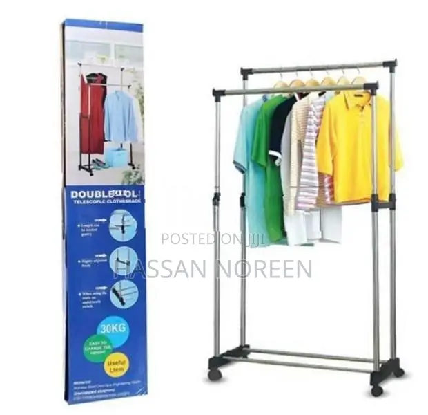 Double Pole Cloth Rack | Hanger