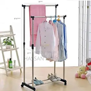 Double Pole Cloth Rack | Hanger
