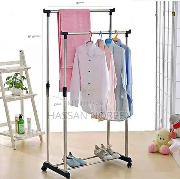 Double Pole Cloth Rack | Hanger