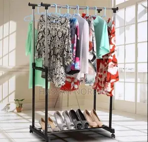 Double Pole Cloth Rack | Hanger