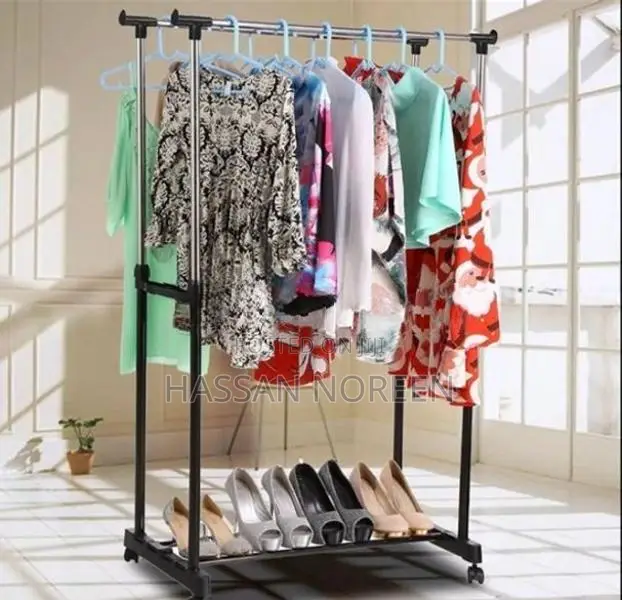 Double Pole Cloth Rack | Hanger