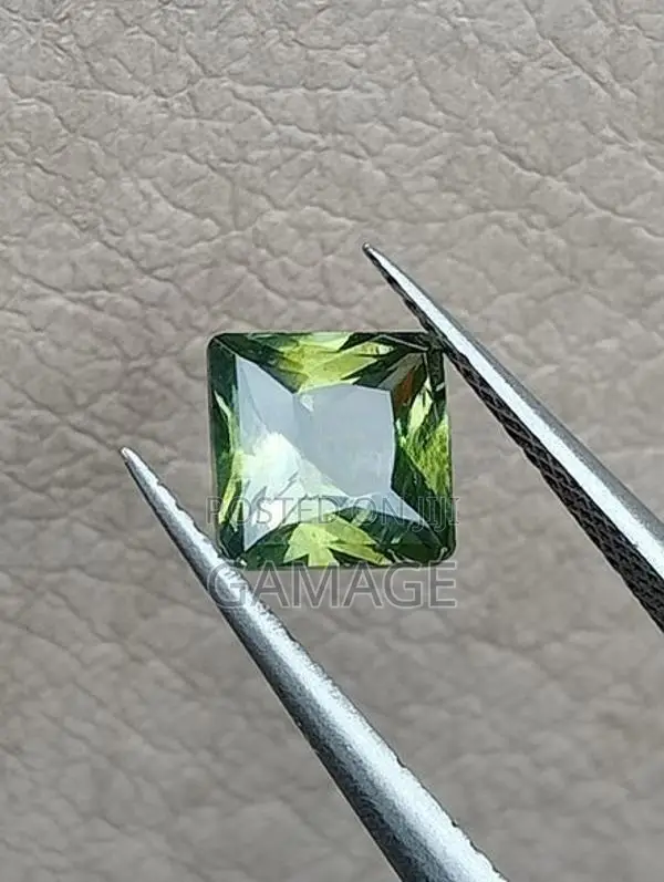Natural Green Zircon Healing Gem Stone