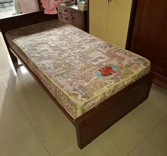 Two Single Beds (78 X 38) With Imported Spring Mattress