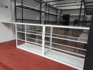 Show Cases With Storage Racks