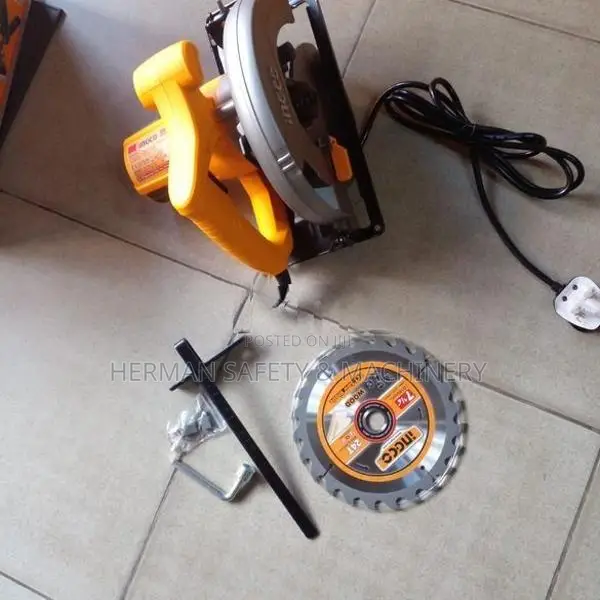 INGCO 1400W 7¼" (185mm) Industrial Circular Saw – HERMAN HT 1444