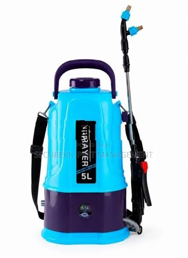 5L Electric Backpack Sprayer with Rechargeable Lithium-Ion Battery